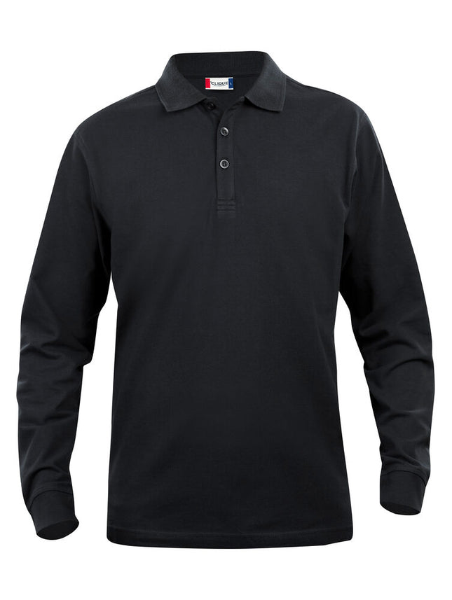 Clique Basic L/S Polo Junior