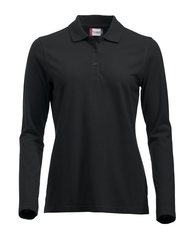 Clique Classic Marion L/S Polo Dam