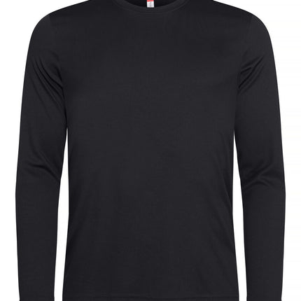 Clique Basic Active-T L/S T-Shirts & Tops Herr