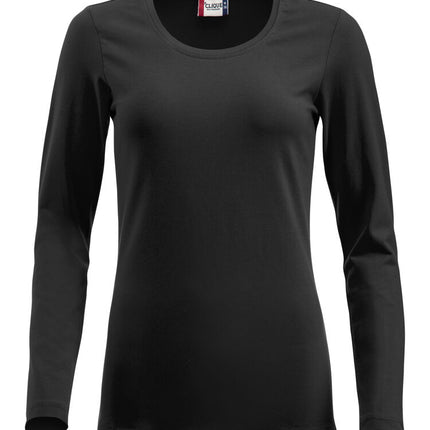 Clique Carolina L/S T-Shirts & Tops Dam