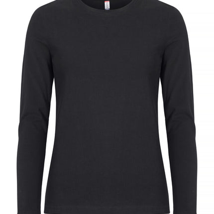 Clique Premium Fashion-T L/S T-Shirts & Tops Dam