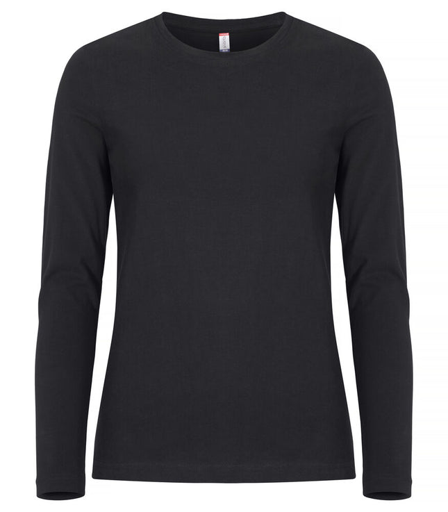 Clique Premium Fashion-T L/S T-Shirts & Tops Dam