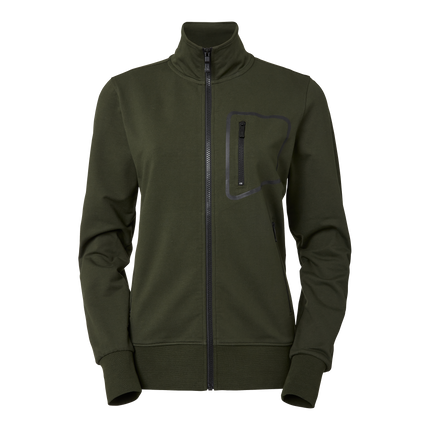 South West Nicole Sweat Full-zip - Dam