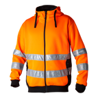 XS / Fluorescent orange/black