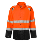 XS / Fluorescent orange/black