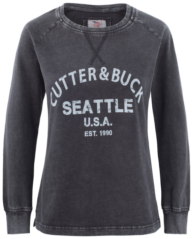 Cutter & Buck Thorp Denim Crew Sweatshirt Dam